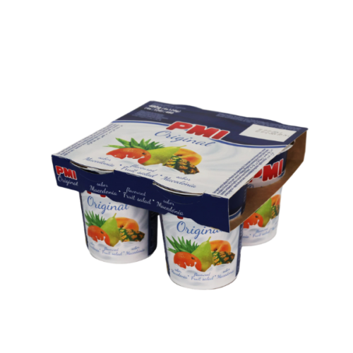 Yogurt de Multifrutas. 4 unid. 120 Gr c/u