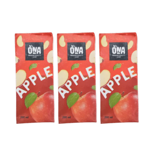 Paq- 3 Jugos Manzana. 200 ml c/u ONA