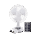 Ventilador recargable de 12 pulgadas.