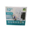 Ventilador recargable de 12 pulgadas.