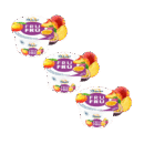 Yogurt de Durazno y Maracuyá. 3 unidades