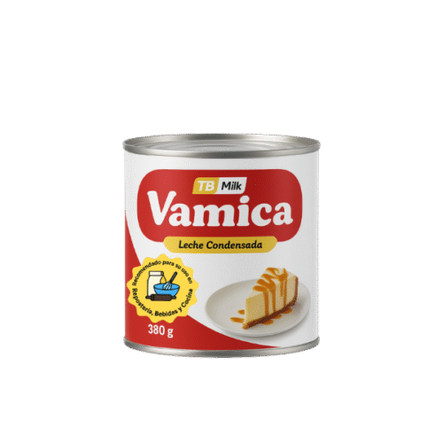 Leche condensada 380 Gr Marca Vamica