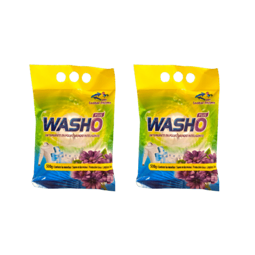 Detergente 500 gr. Washo Plus (2 unidades)