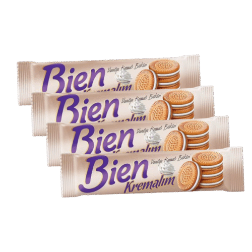 Galletas de Vainilla. 4 unidades. BIEN. 55 Gr c/u