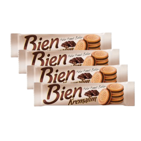 Galletas de Chocolate. 4 unidades. BIEN. 55 Gr c/u