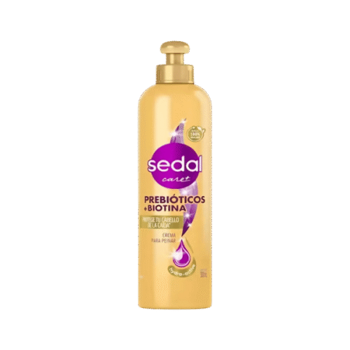 Crema de Peinar Sedal. 300 ml con Prebióticos y Biotina