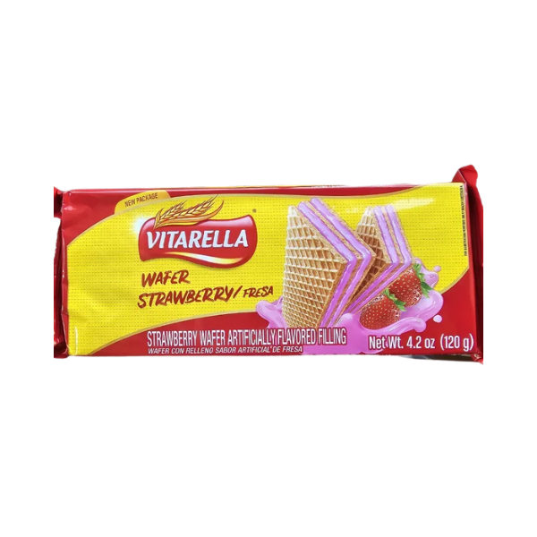 Sorbetos de Fresa. 120 Gr. Vitarella