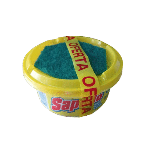 Detergente en Pasta. 360 Gr Aroma Limon. Marca Sapolio