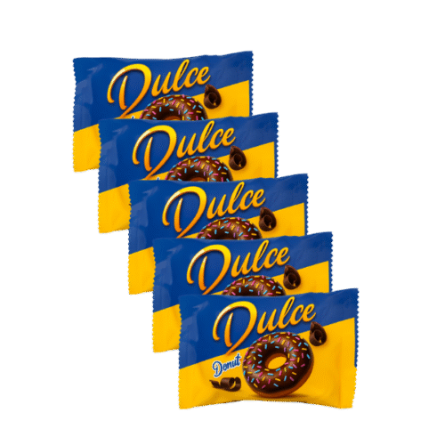 Donas con chispas (5 unidades) 40 Gr c/u