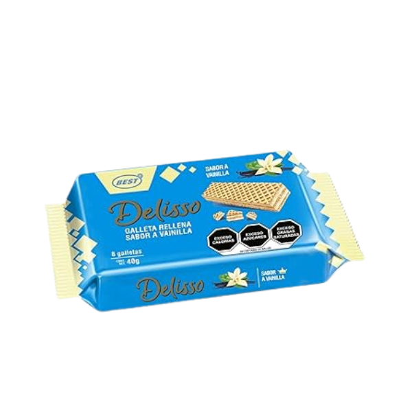 Sorbeto de Vainilla. 60 Gr. Delisso