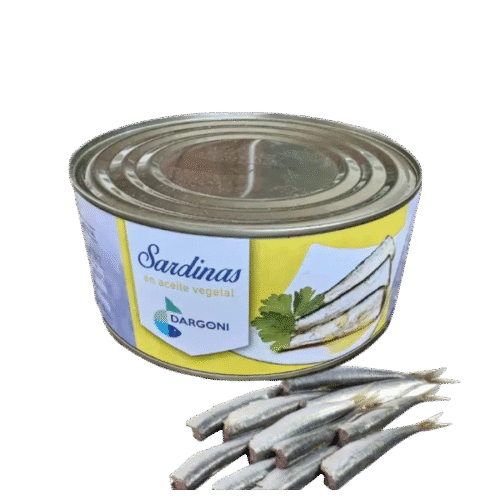 Sardinas en Aceite. 1000 Gr. Dargoni