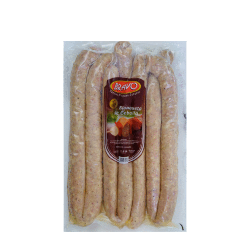 Chorizo Especial con cebolla. 8 Lb Marca Bravo
