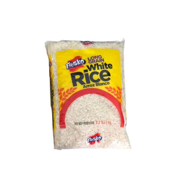 Arroz Blanco Grano largo 1KG Fresko
