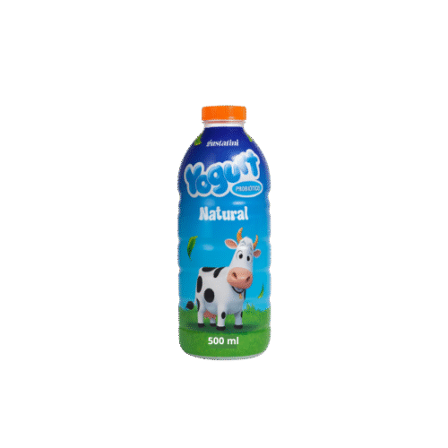 Yogurt con probióticos 500 ml Natural. Gustatini