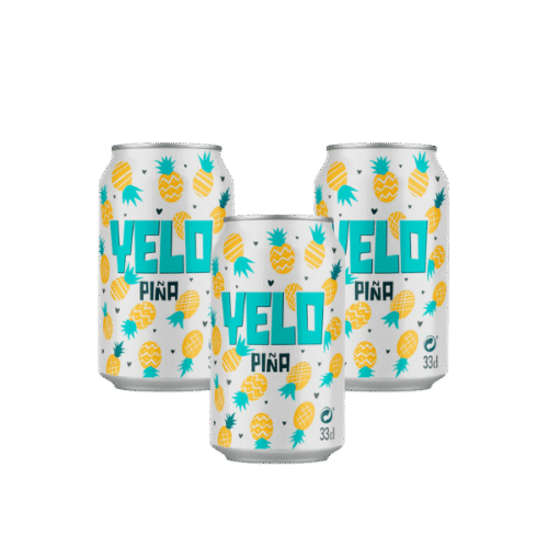 Refresco de Piña. 3 unidades. Yelo