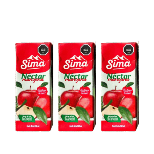 Jugo de Manzana. 3 unidades. Sima