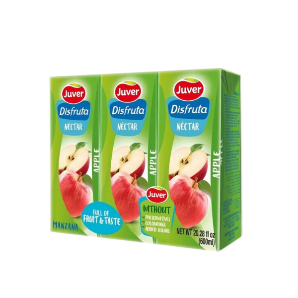 Néctar de Manzana. 3 unidades 200 ml c/u. Disfruta
