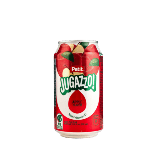 Jugo de Manzana con Vitamina C. 330 ml Petit (1 lata)