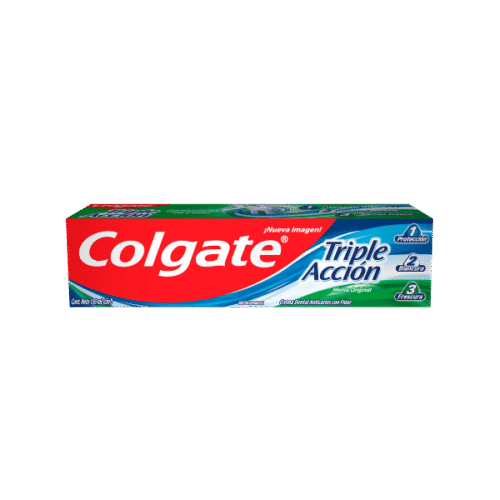 Pasta dental Colgate. 140 gr Triple acción