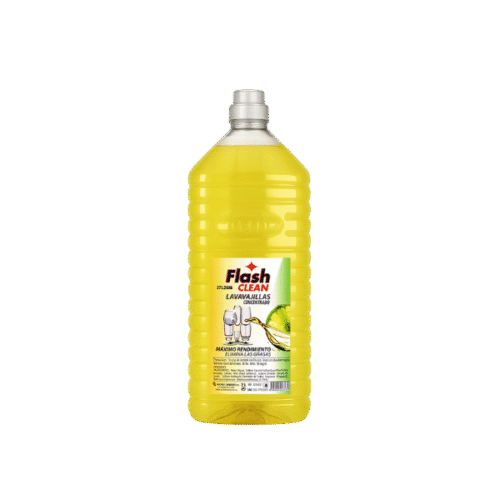 Detergente Lavavajilla. 2 Litros. Flash Clean