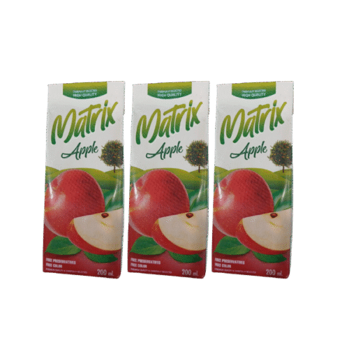 Jugo de Manzana. (3 unidades) Matrix