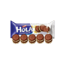 Galletas de Chocolate con Crema de Vainilla. Hola
